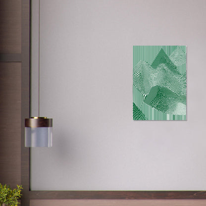Abstract illusion poster - Sillystroke