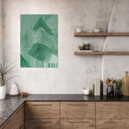 Abstract illusion poster - Sillystroke