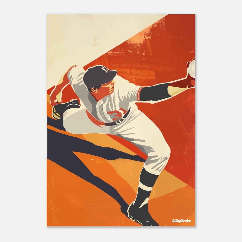 Baseball poster - Sillystroke