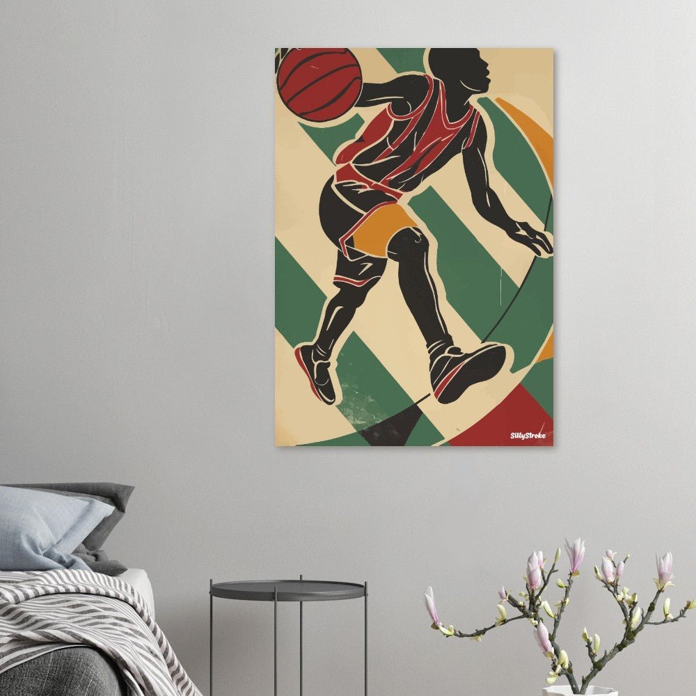 Basketball poster - Sillystroke