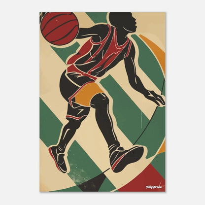 Basketball poster - Sillystroke