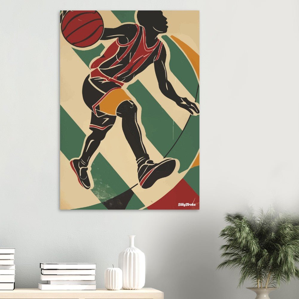 Basketball poster - Sillystroke