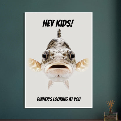 Bass portrait poster - Sillystroke