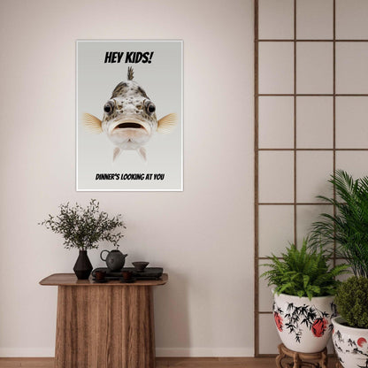 Bass portrait poster - Sillystroke