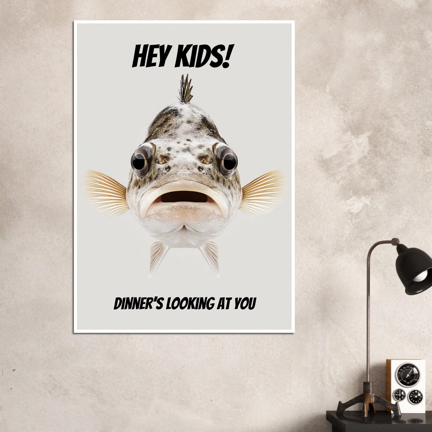 Bass portrait poster - Sillystroke