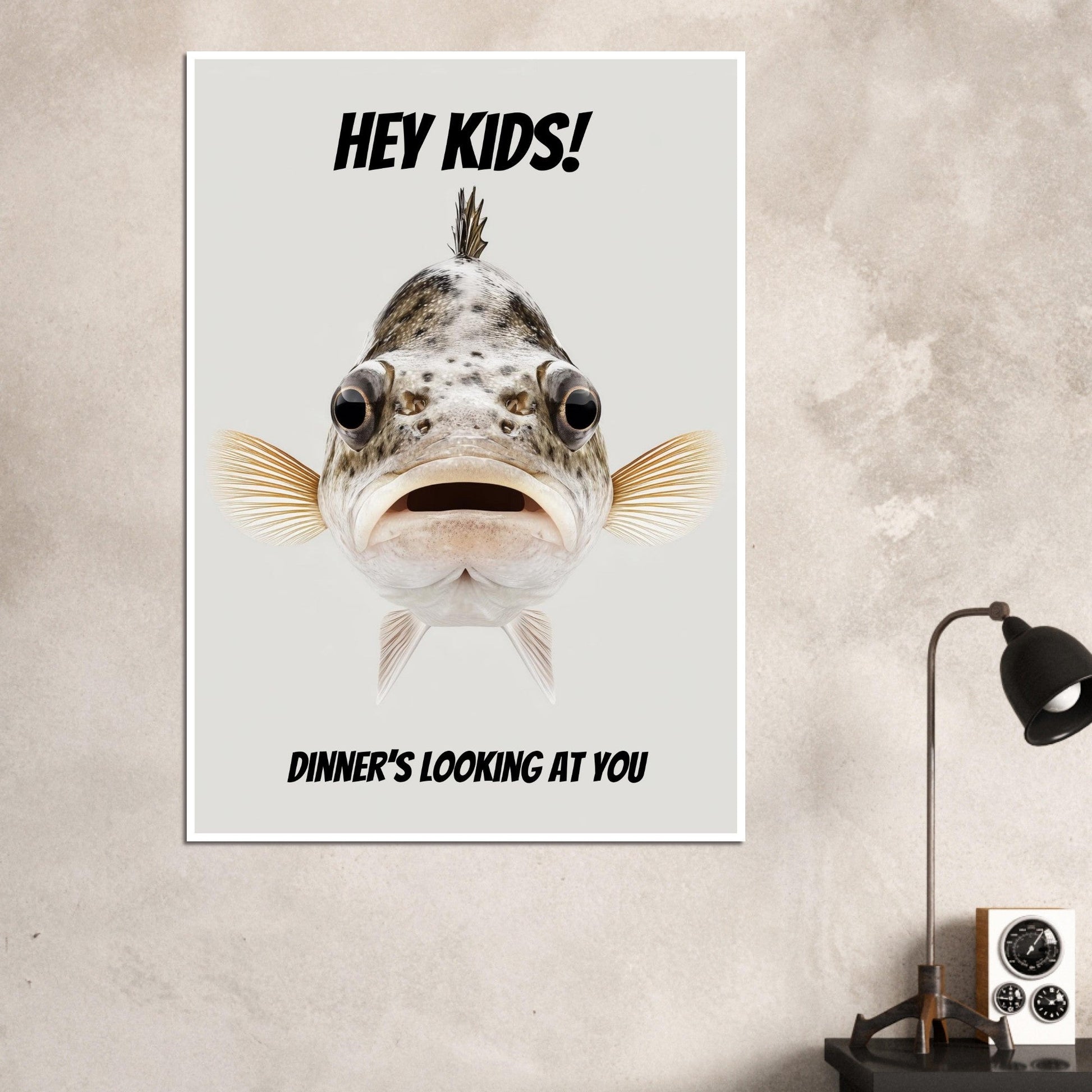 Bass portrait poster - Sillystroke