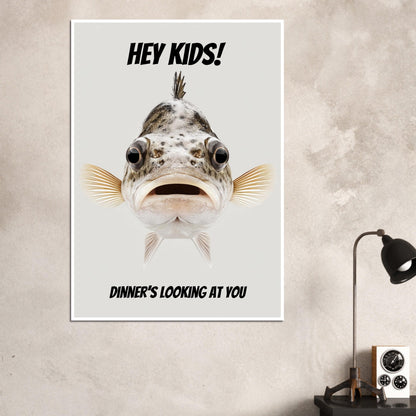 Bass portrait poster - Sillystroke