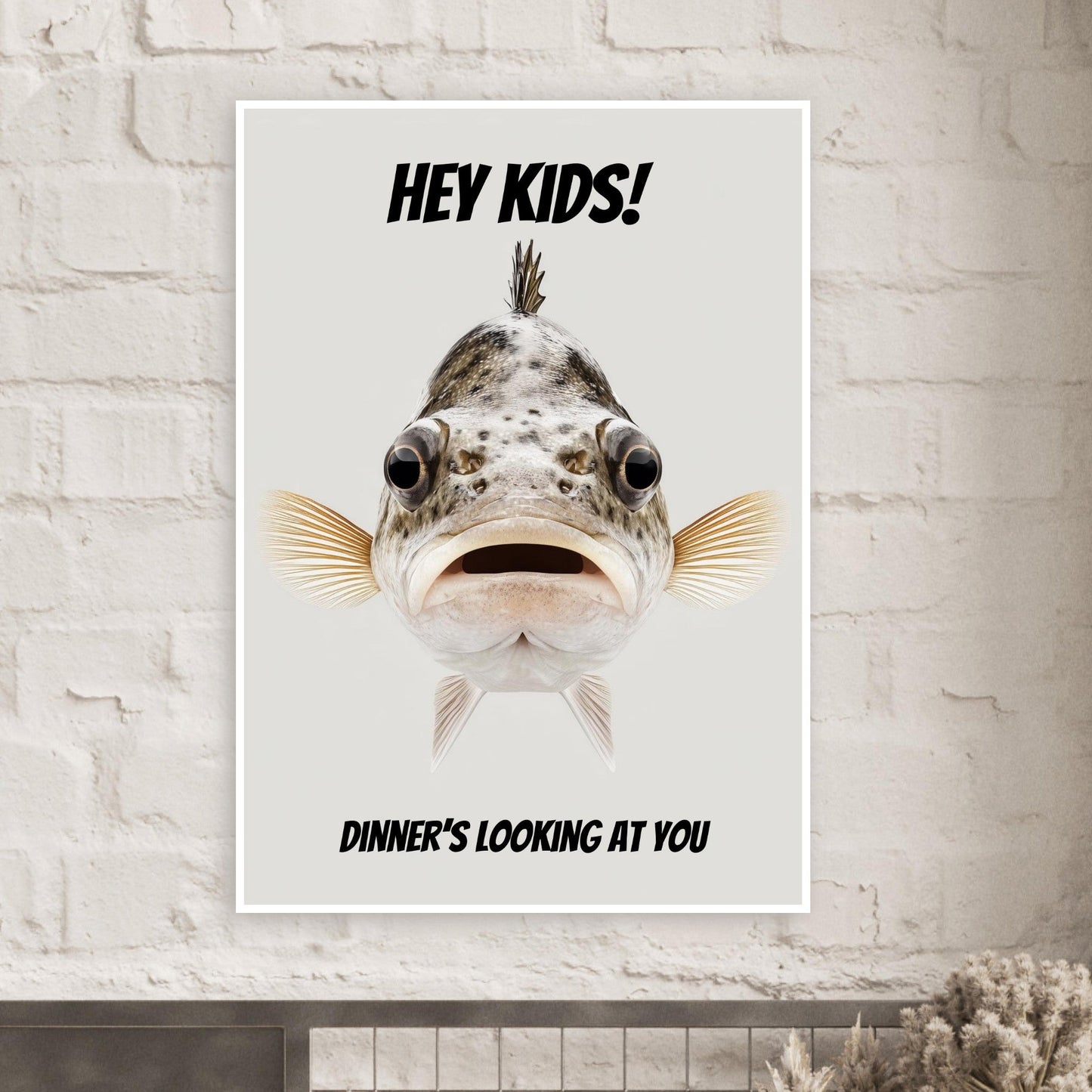 Bass portrait poster - Sillystroke