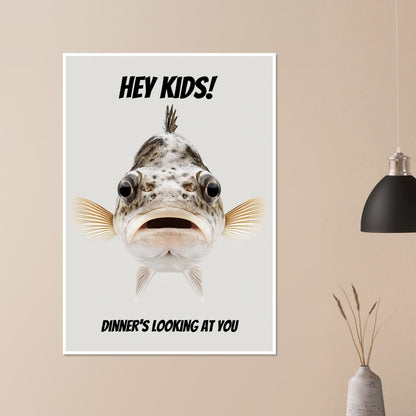 Bass portrait poster - Sillystroke