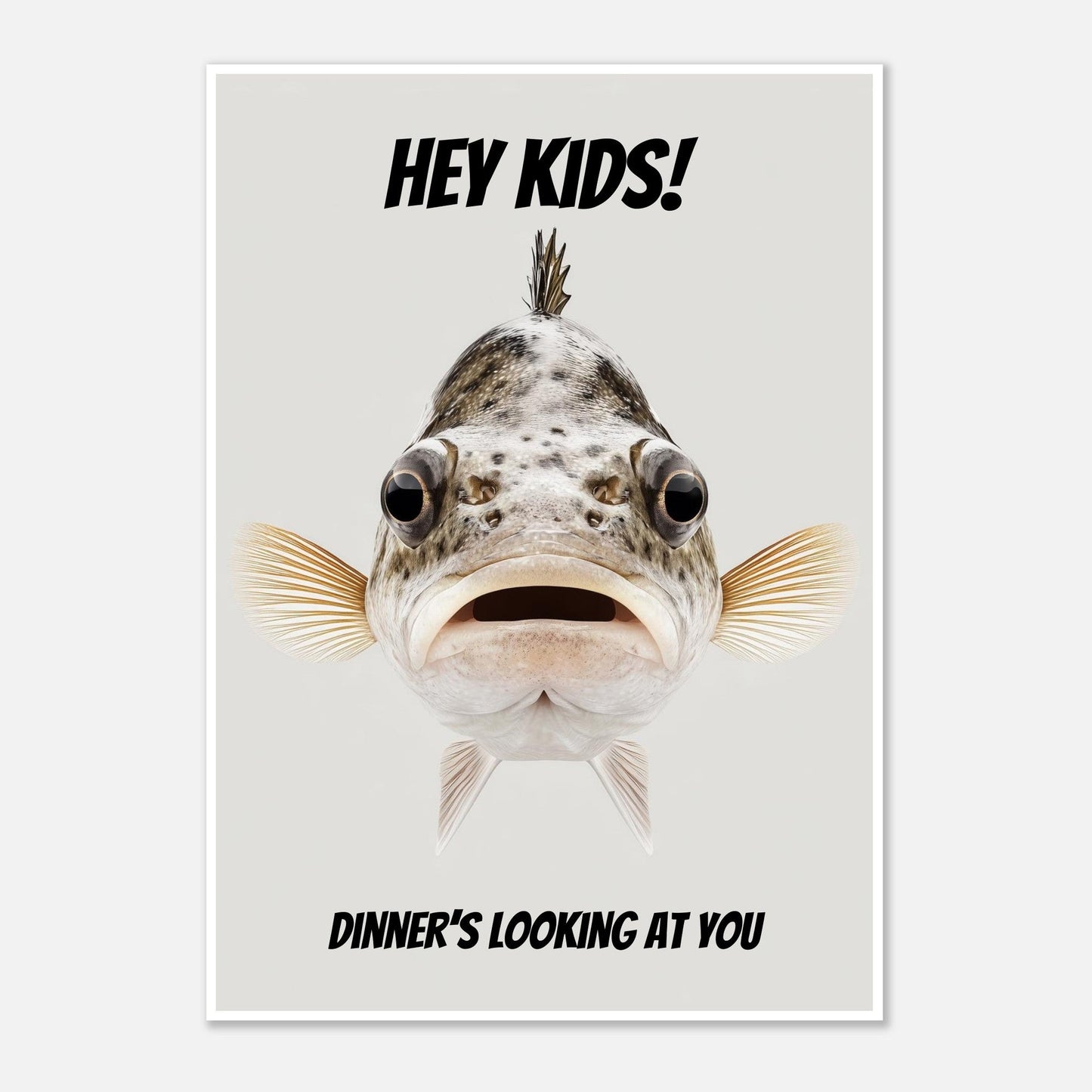 Bass portrait poster - Sillystroke