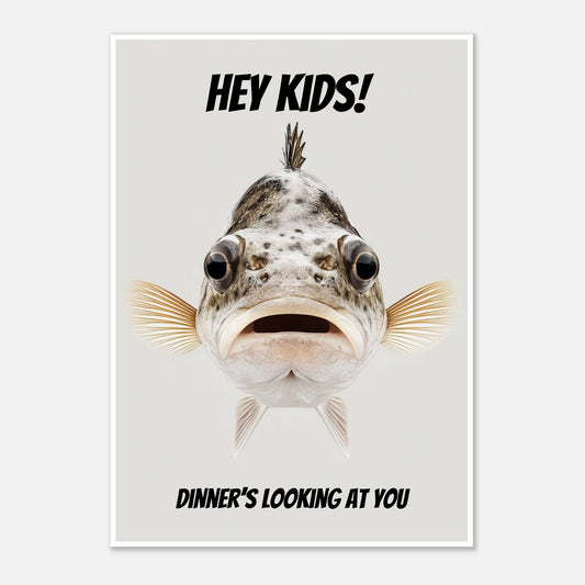 Bass portrait poster - Sillystroke