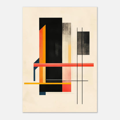 Bauhaus - Inspired art poster - Sillystroke