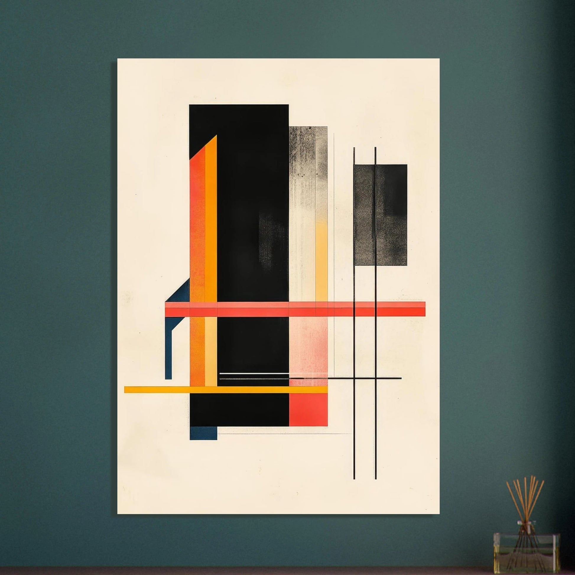 Bauhaus - Inspired art poster - Sillystroke