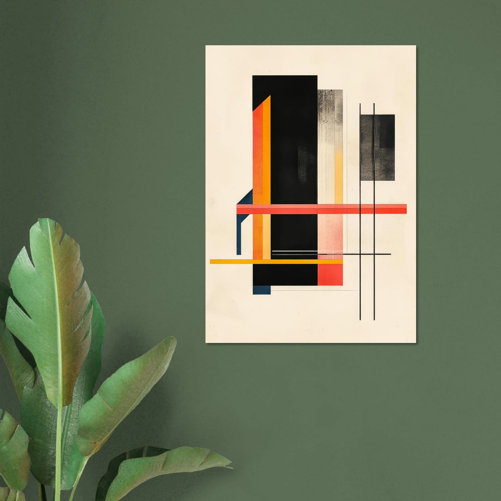 Bauhaus - Inspired art poster - Sillystroke