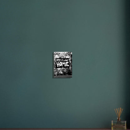 Black and White Graffiti Wall Art Poster - Sillystroke