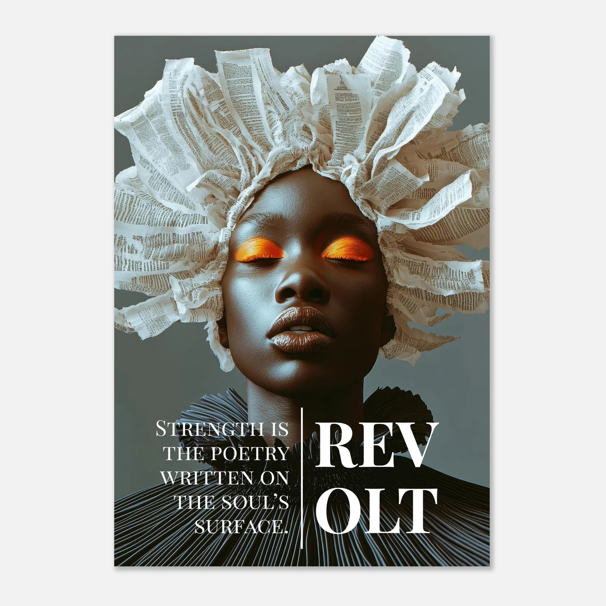 Bold fashion art poster - Sillystroke