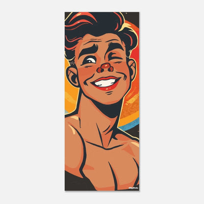 Boy confident poster - Sillystroke