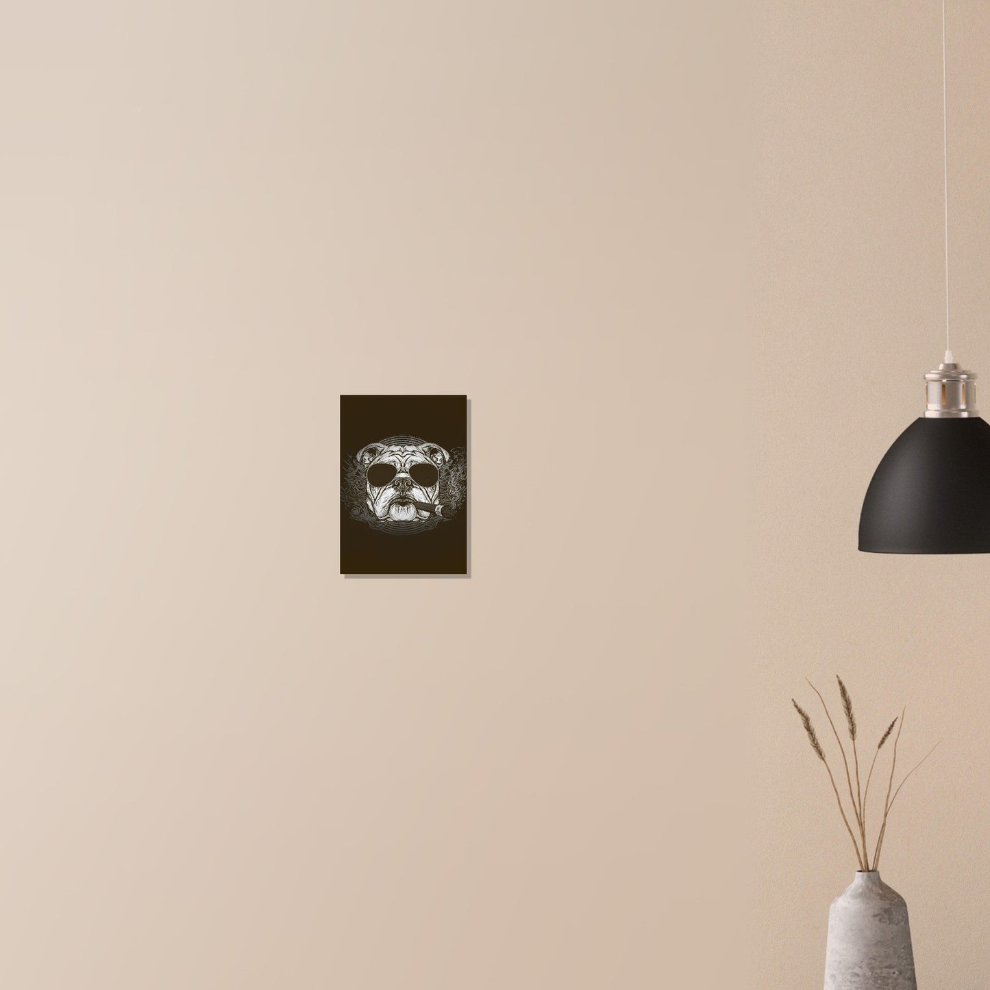 British Bulldog Poster - Sillystroke