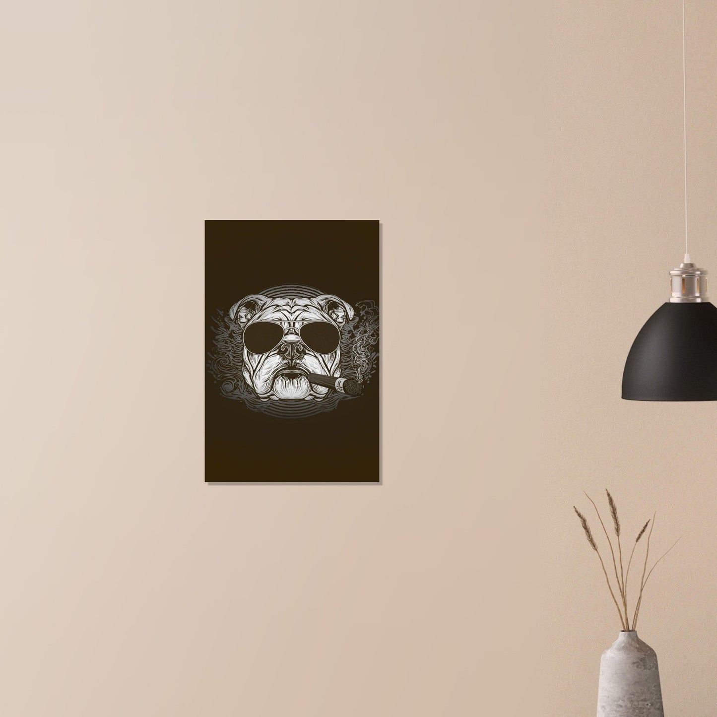 British Bulldog Poster - Sillystroke