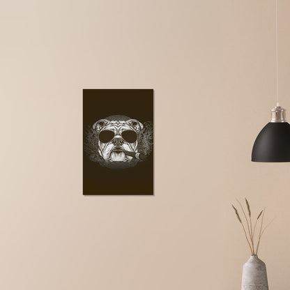 British Bulldog Poster - Sillystroke