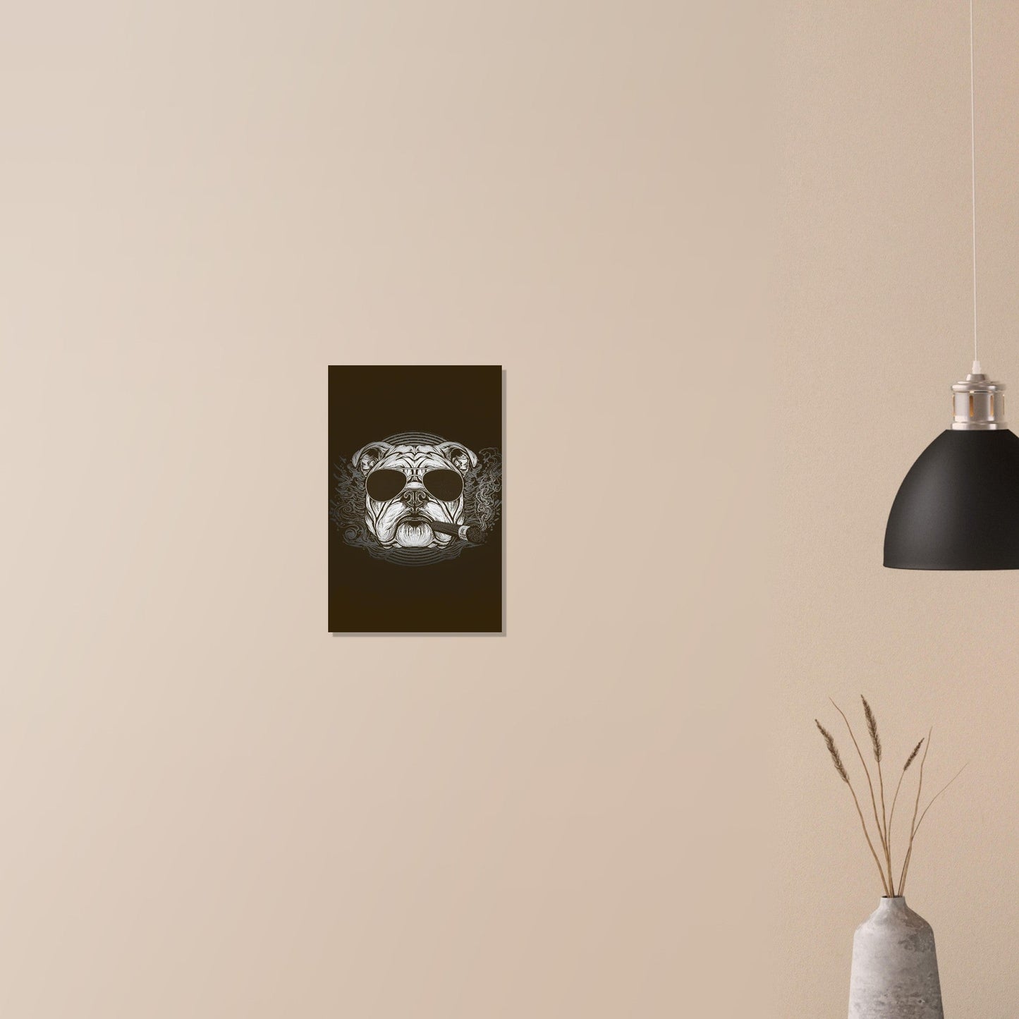 British Bulldog Poster - Sillystroke