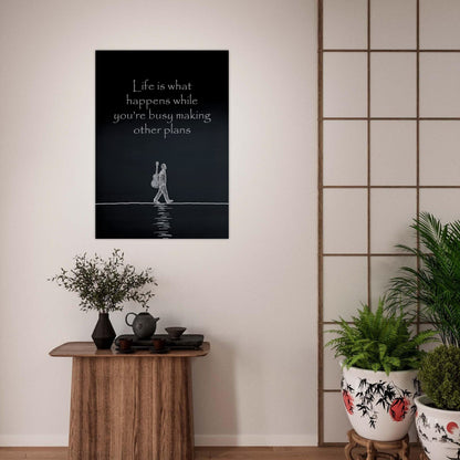 Chalk Drawing Poster - Sillystroke