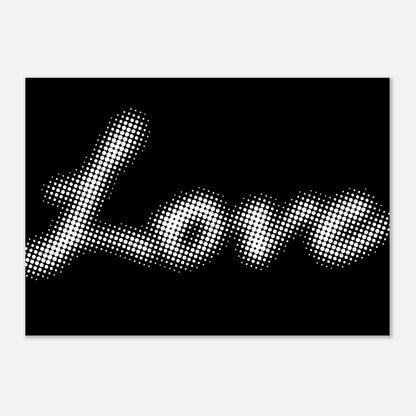 Chic Love Poster - Sillystroke