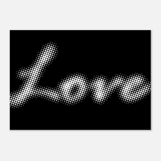 Chic Love Poster - Sillystroke