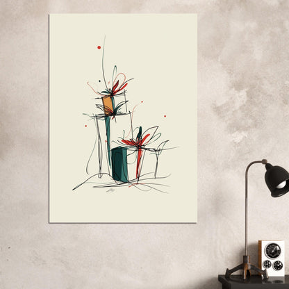 Christmas presents poster - Sillystroke