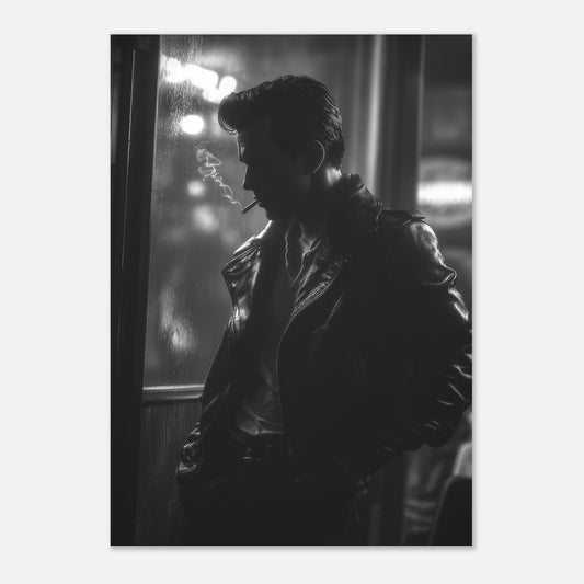 Cool Greaser poster - Sillystroke