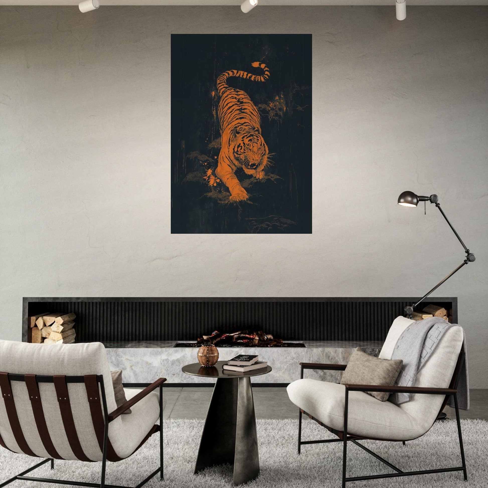 Crouching Tiger Poster - Sillystroke