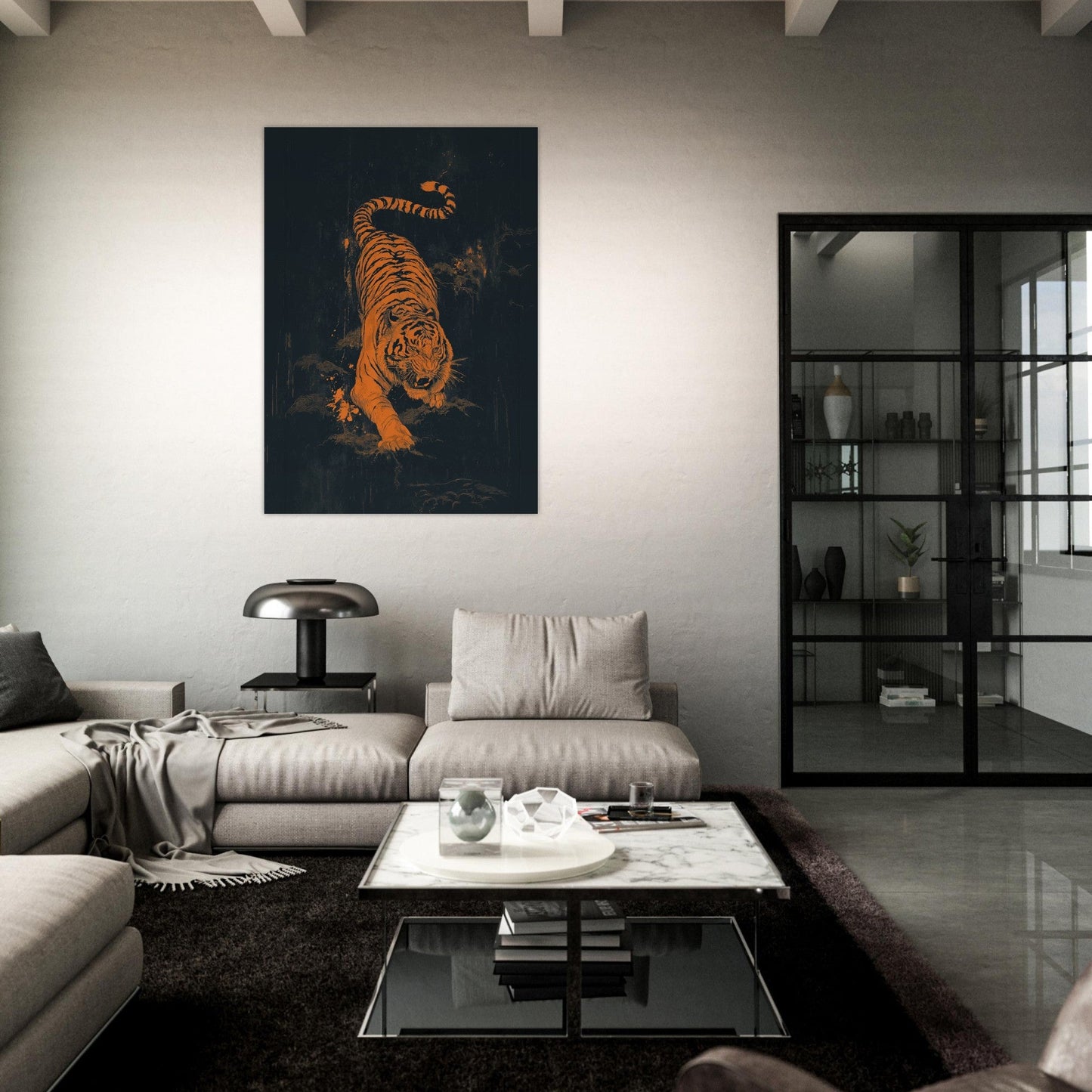 Crouching Tiger Poster - Sillystroke