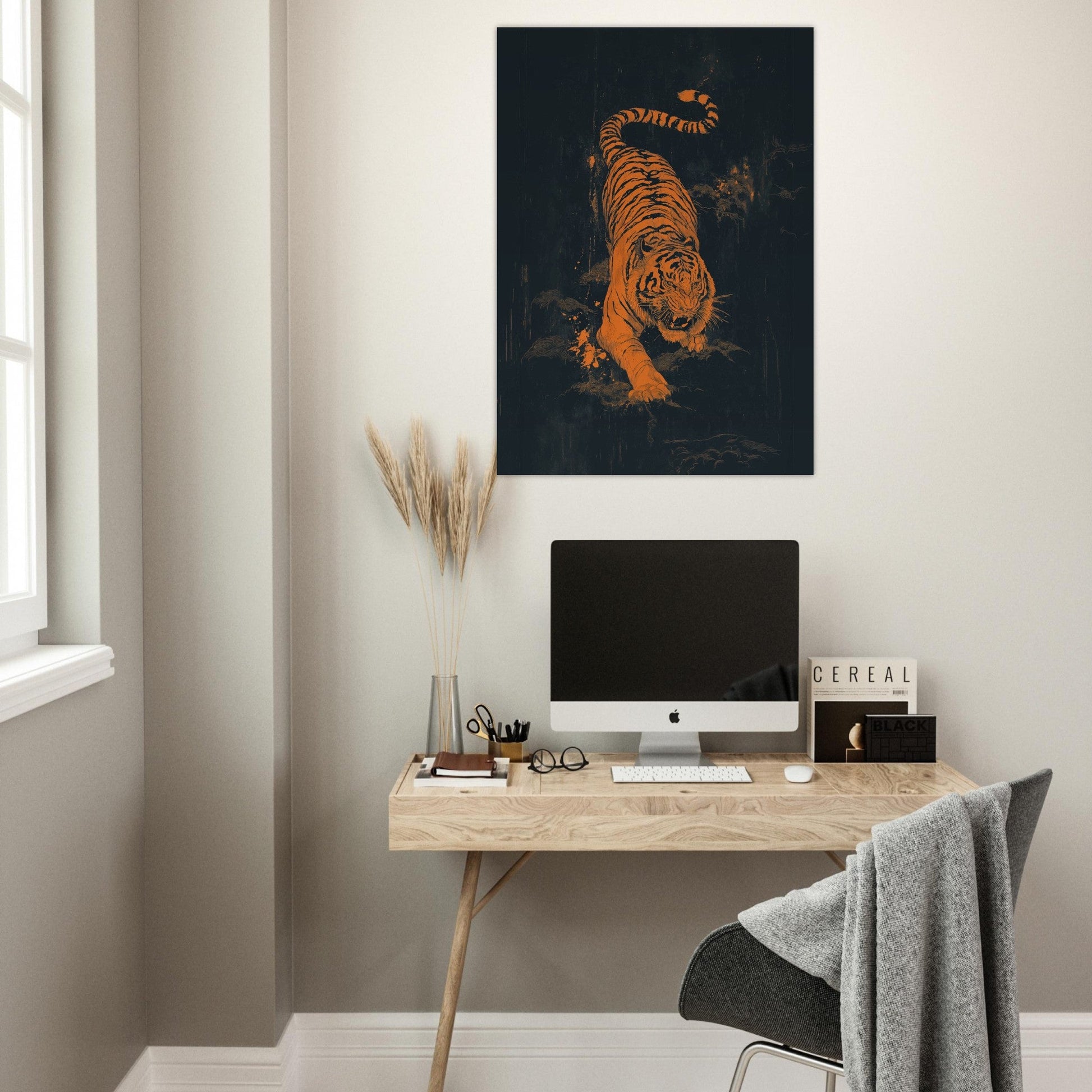 Crouching Tiger Poster - Sillystroke