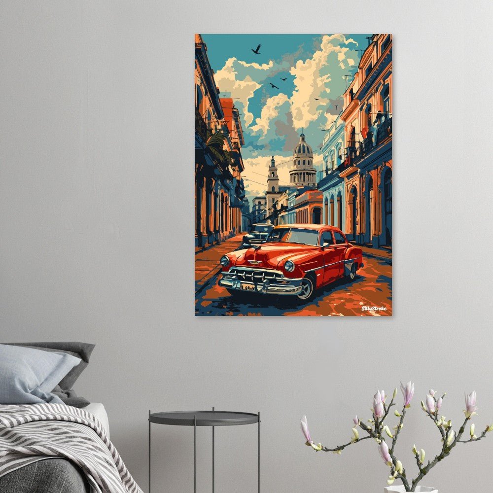 Cuba poster - Sillystroke