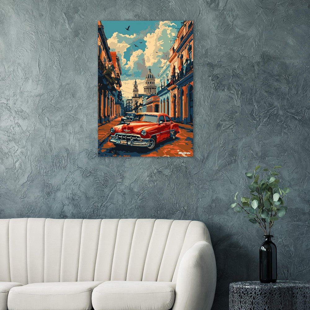 Cuba poster - Sillystroke