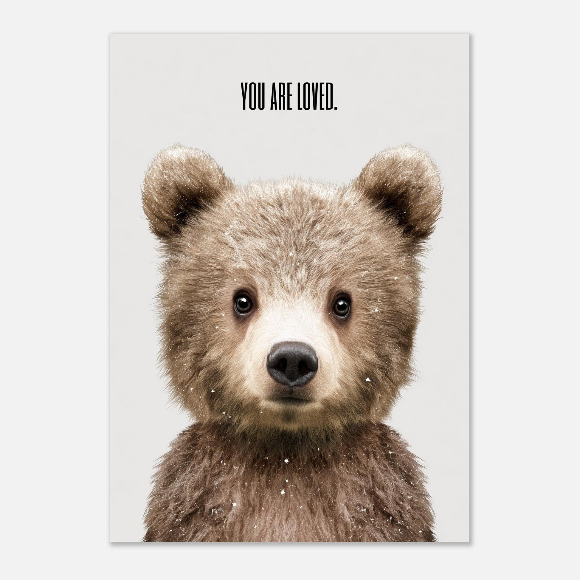 Cute bear poster - Sillystroke