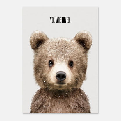 Cute bear poster - Sillystroke