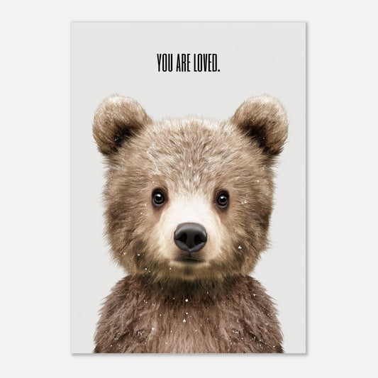 Cute bear poster - Sillystroke