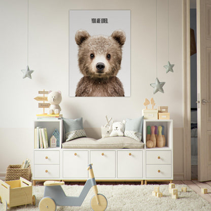 Cute bear poster - Sillystroke