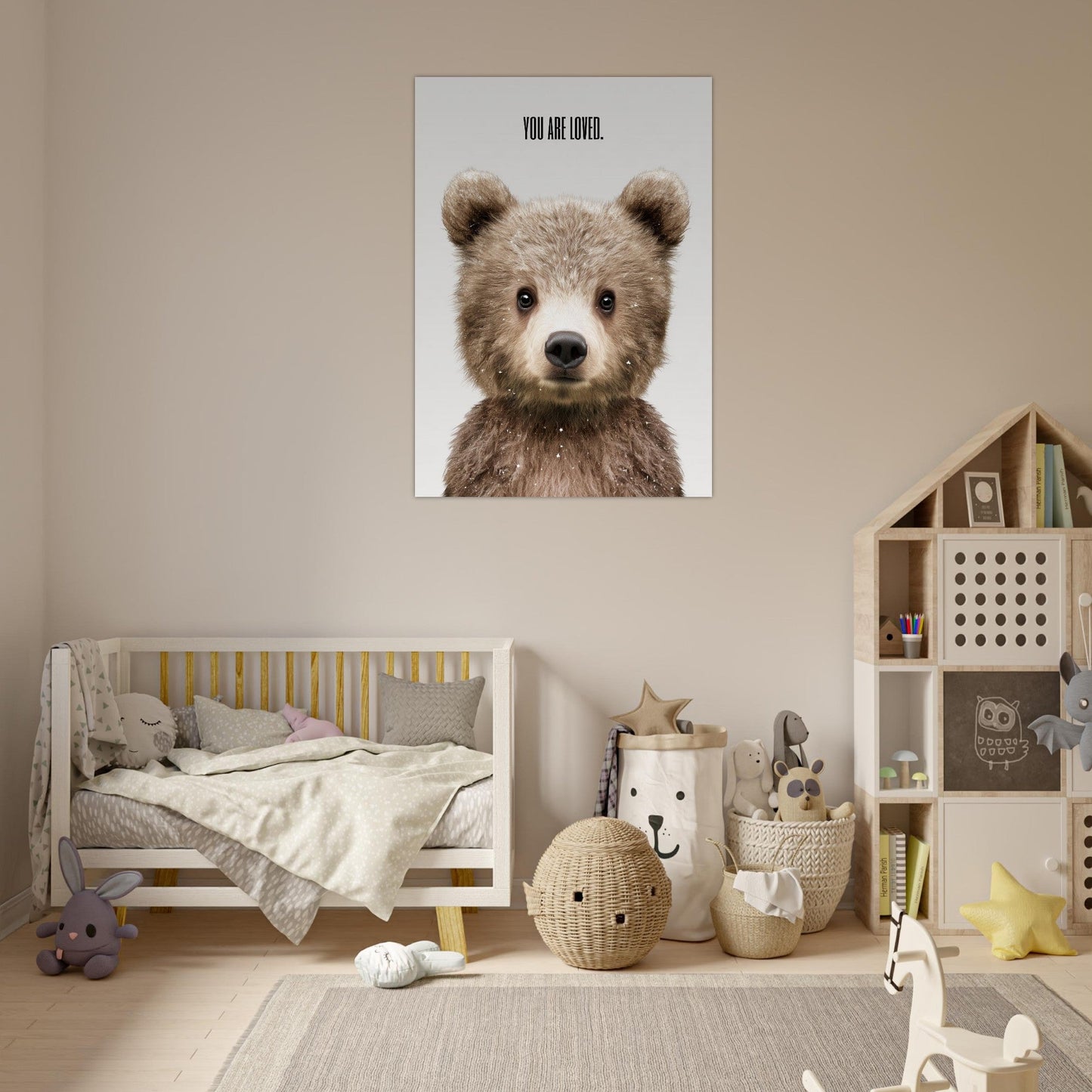 Cute bear poster - Sillystroke
