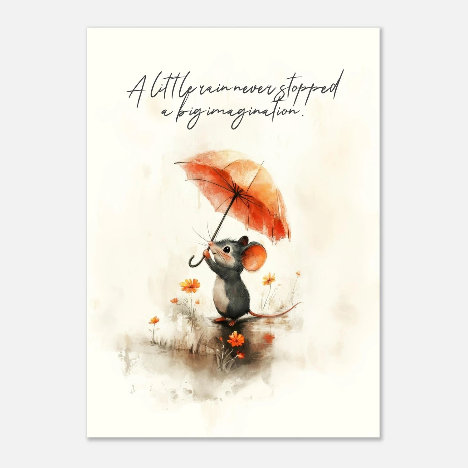 Cute quote poster - Sillystroke