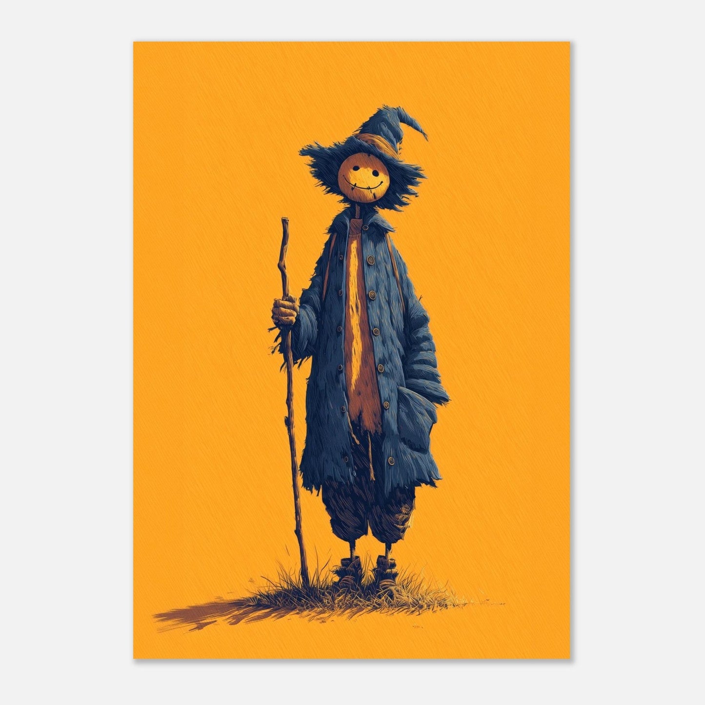 Cute Scarecrow Poster - Sillystroke