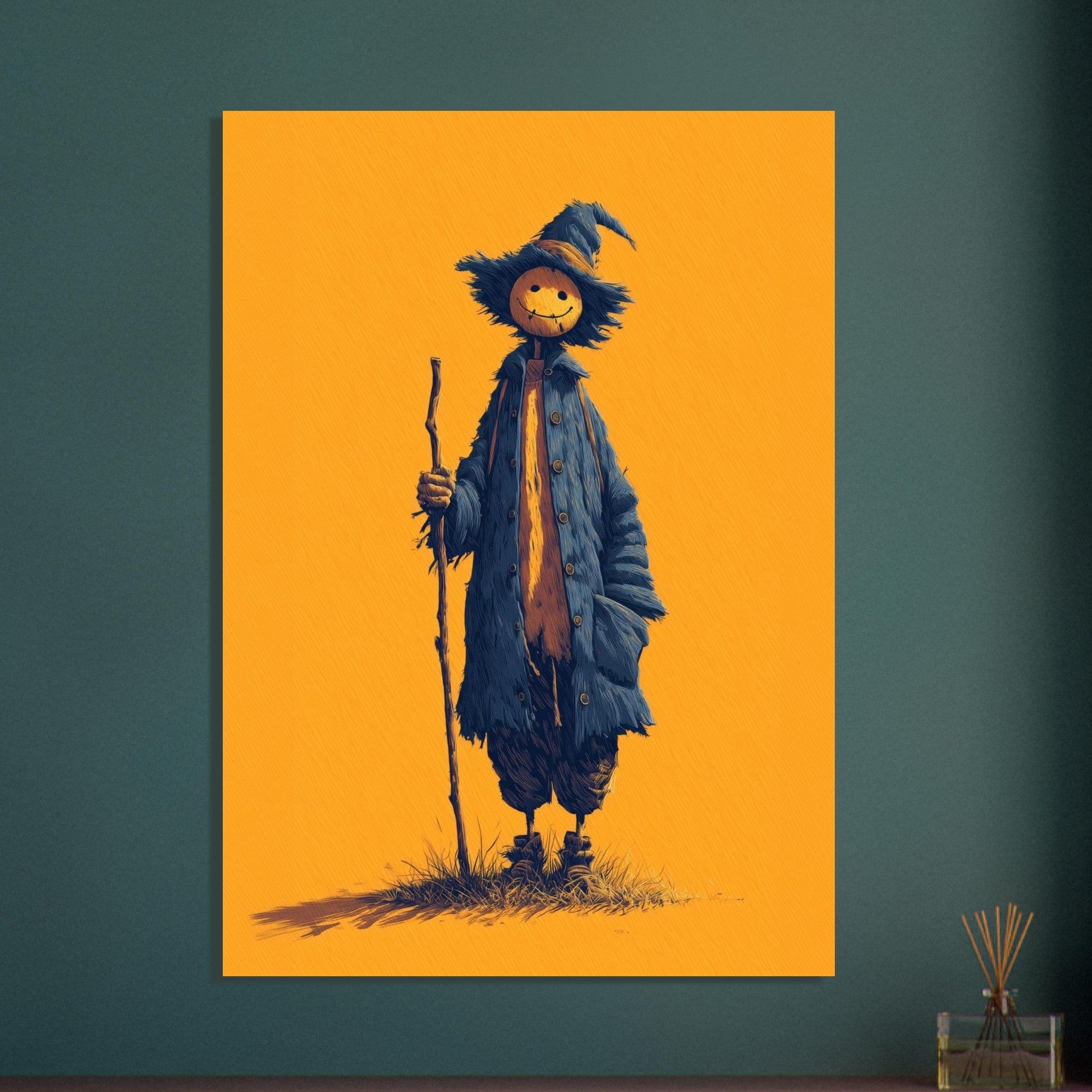 Cute Scarecrow Poster - Sillystroke
