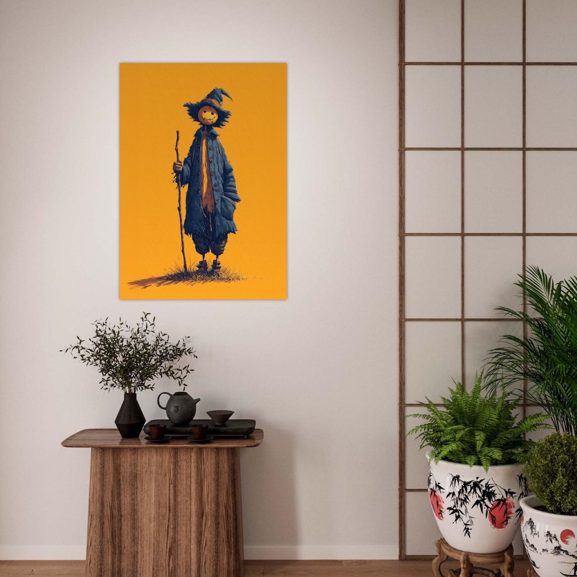 Cute Scarecrow Poster - Sillystroke