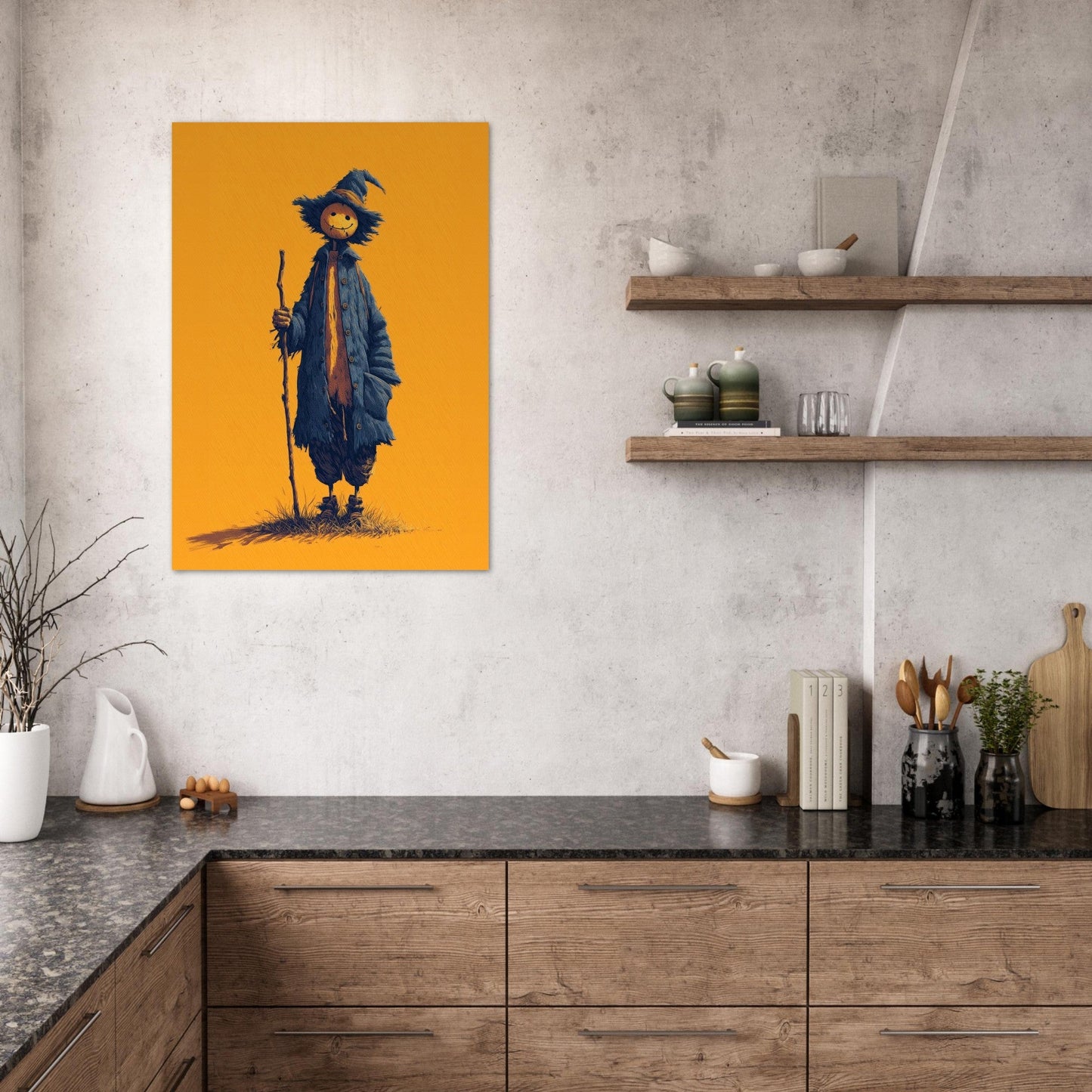 Cute Scarecrow Poster - Sillystroke