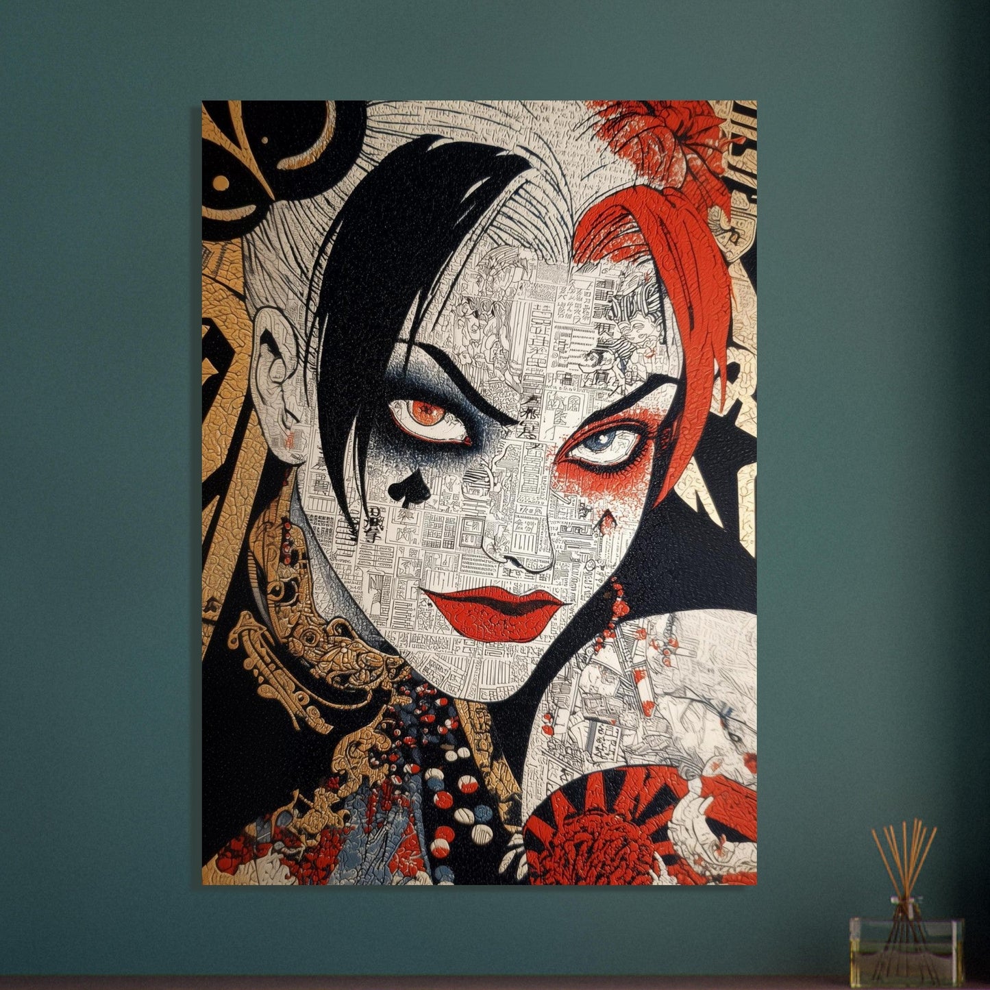 Dark Art Girl Poster - Sillystroke