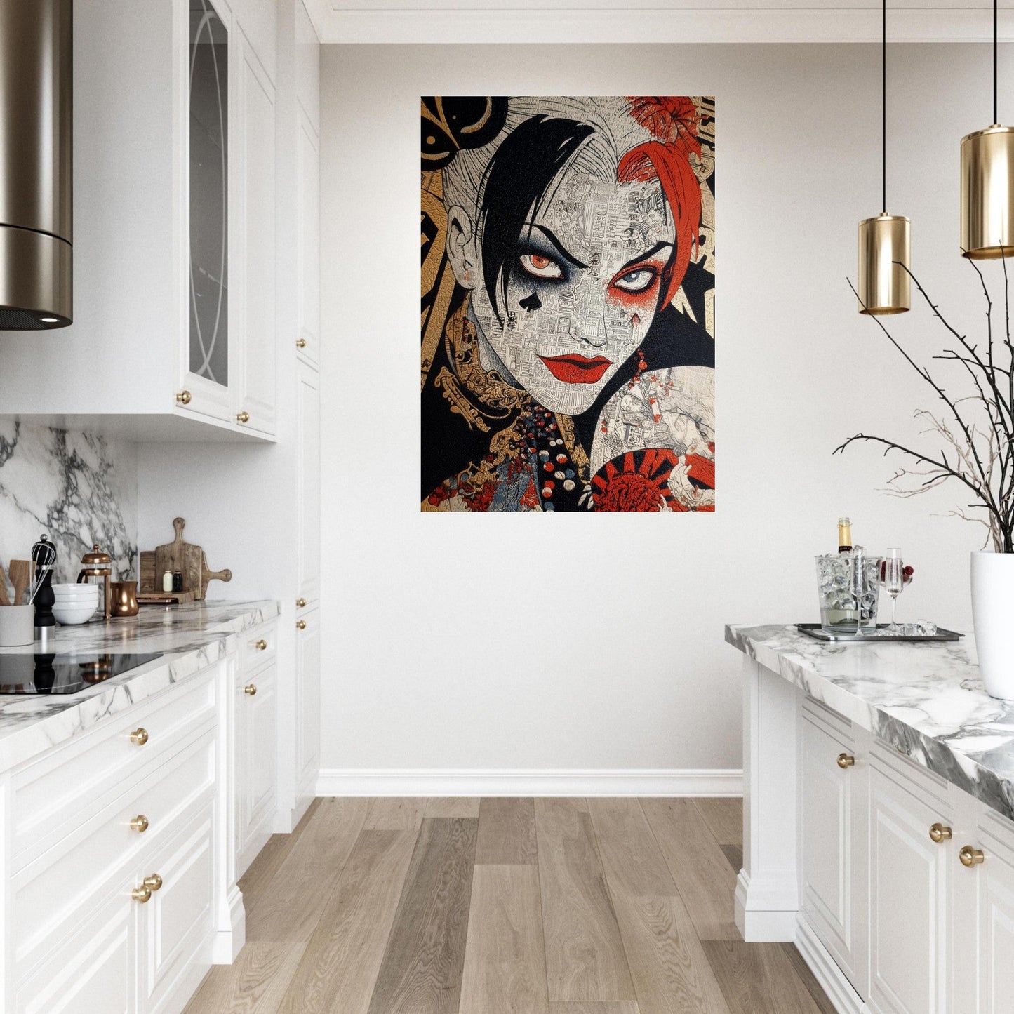 Dark Art Girl Poster - Sillystroke