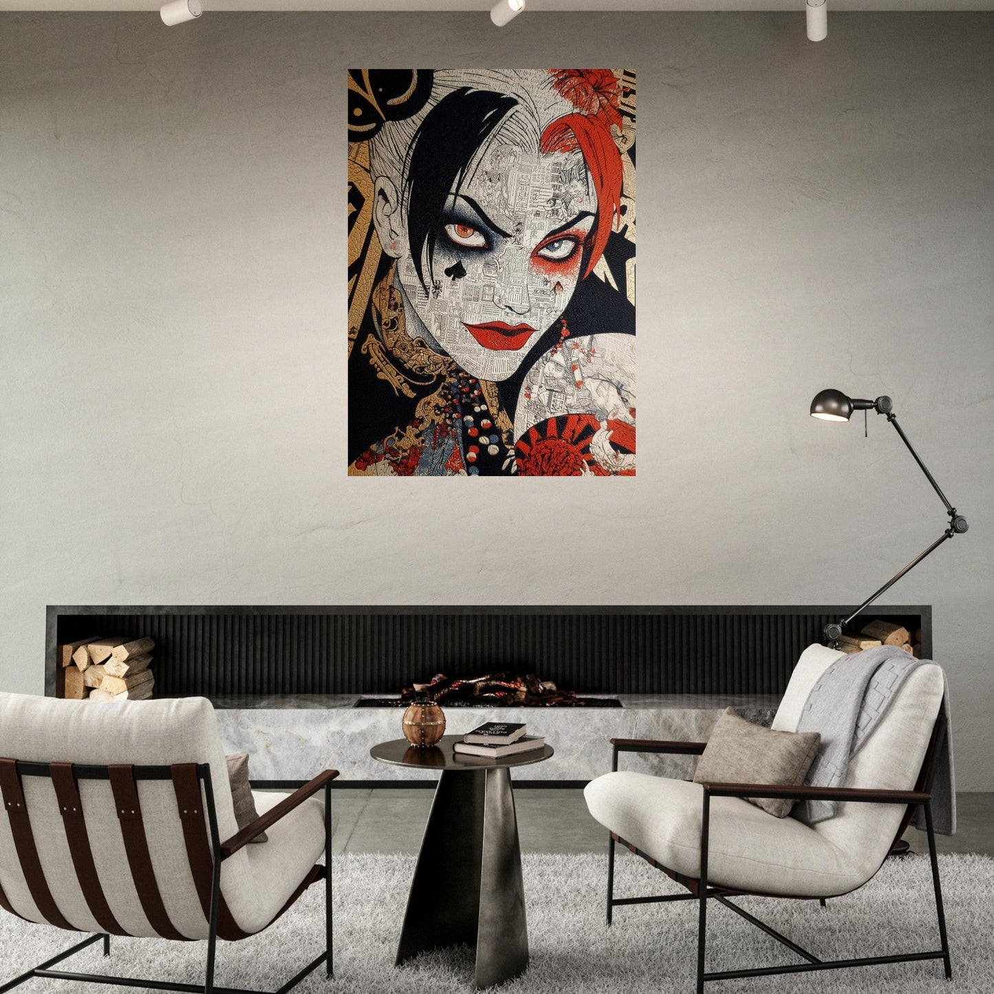 Dark Art Girl Poster - Sillystroke