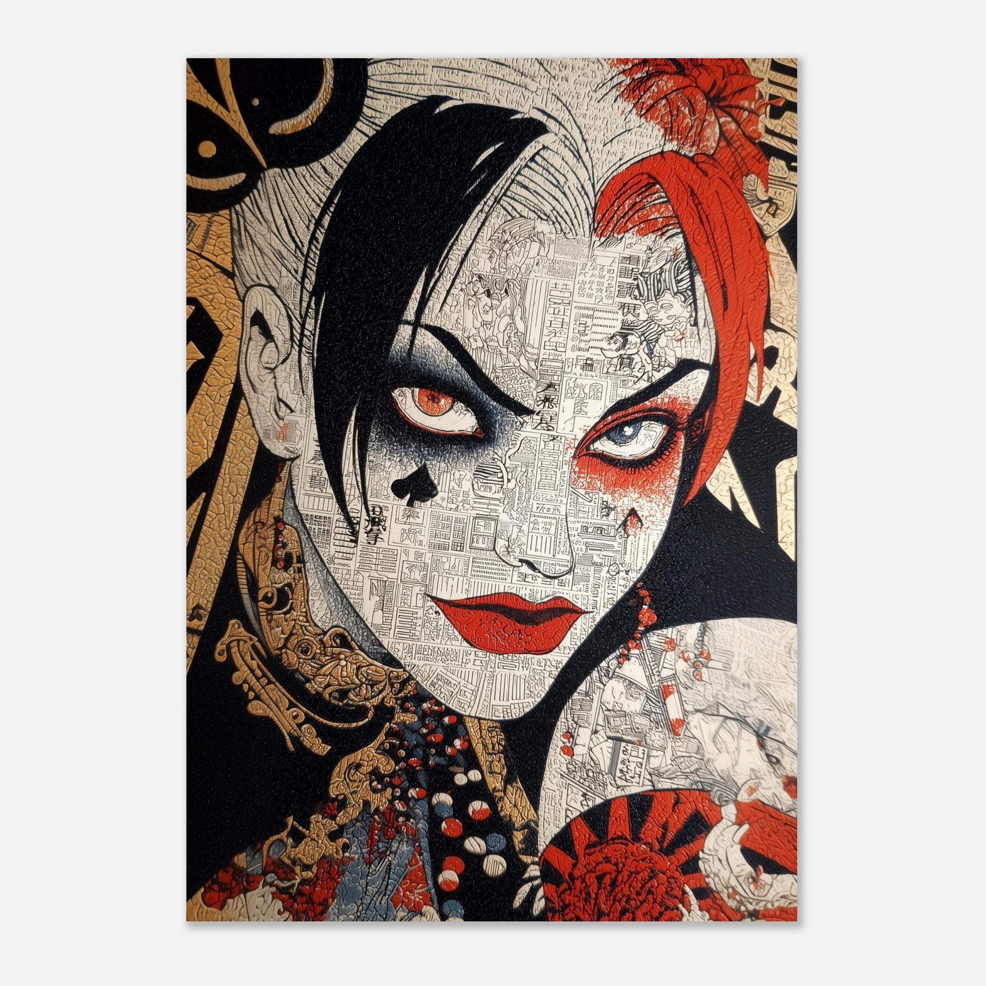 Dark Art Girl Poster - Sillystroke