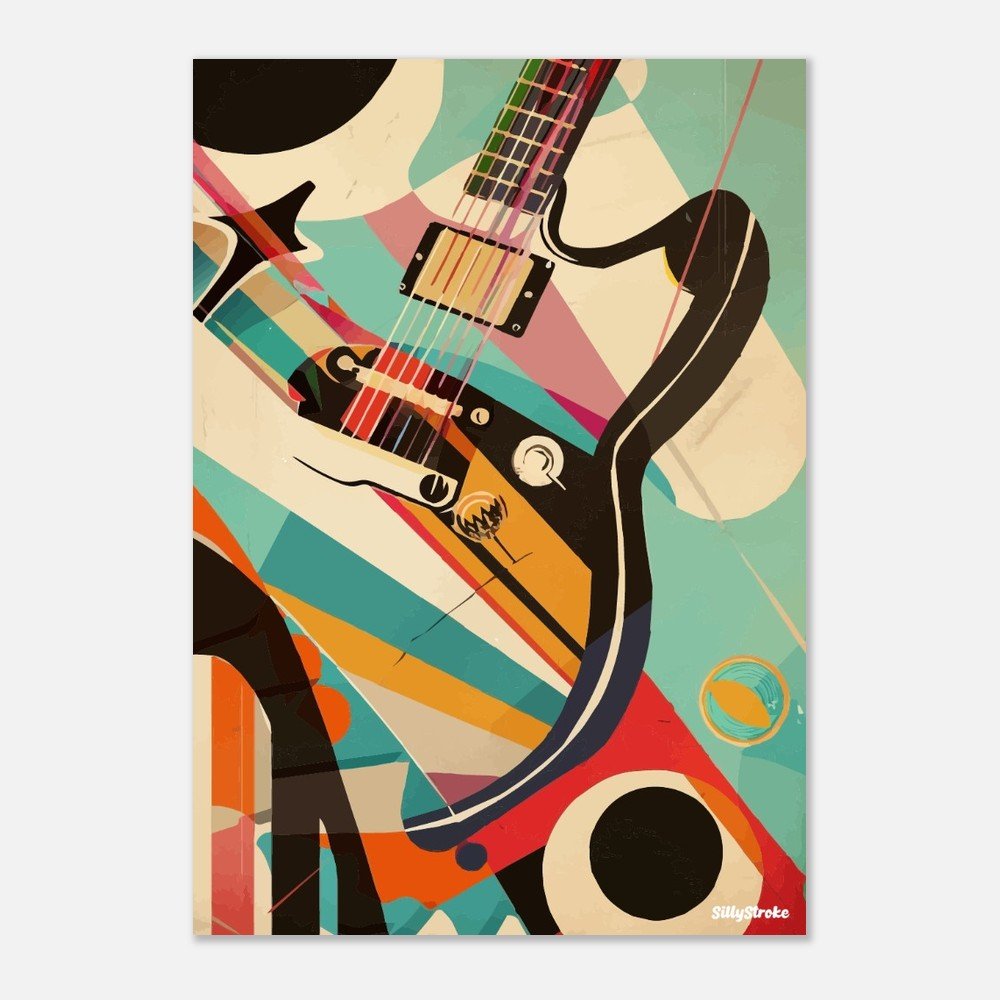 Electric vibrations poster - Sillystroke